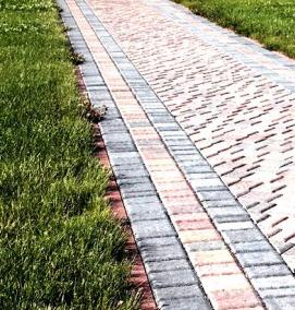 устройство тротуарной дорожки - тип 3