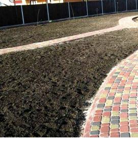 устройство тротуарной дорожки - тип 2