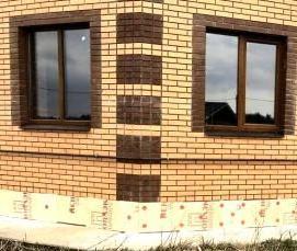 утепление бетонного цоколя - вариант 4