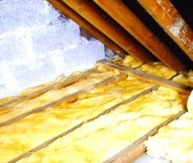 утепление чердачных помещений - тип 1