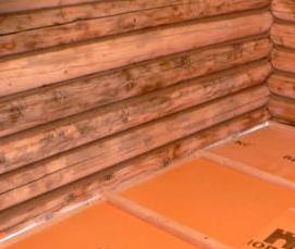 утепление черных полов - тип 4