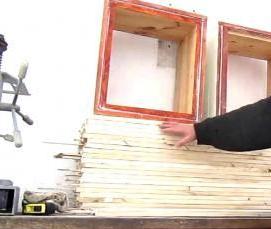 утепление досками - модель 1