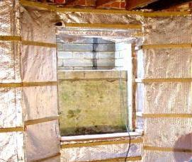 утепление изовером - модель 1