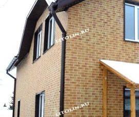 утепление клинкерными панелями - вариант 1