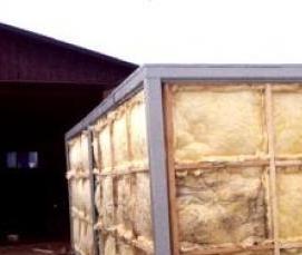 утепление контейнера - модель 2