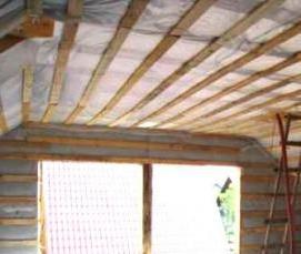 утепление мансардного дома - тип 1