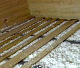 утепление перлитом - тип 1