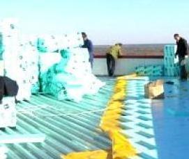 утепление плоской крыши - тип 3