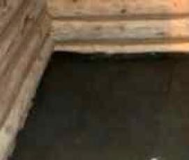 утепление пола перлитом - вариант 1