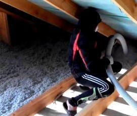 утепление потолочного перекрытия - тип 2