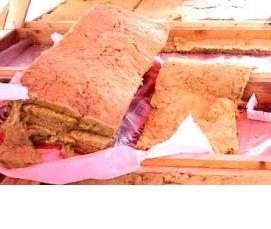 утепление слива в бане - вариант 1