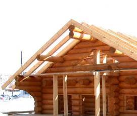 утепление сруба из бревна - вариант 4