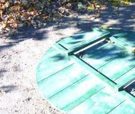 утепление водопроводного колодца - вариант 4