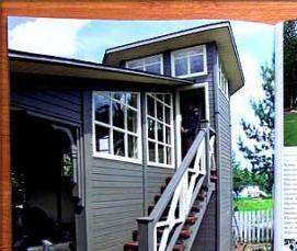 утепленные беседки для дачи - модель 4