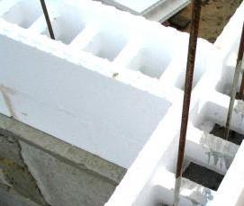 утепленные блоки для строительства - вариант 1