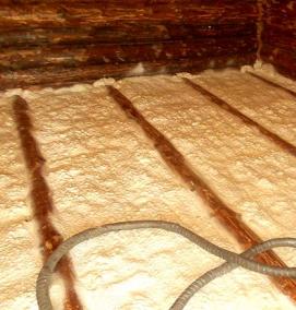 утеплитель для пола по бетону под стяжку - вариант 1