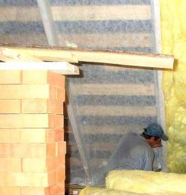 утеплитель для стен дома на даче - вариант 2