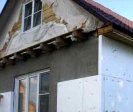 утеплитель для стен дома под штукатурку - тип 1