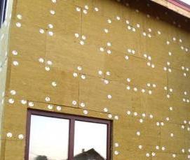 утеплитель для стен дома под штукатурку - тип 2