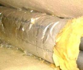 утеплитель для водопроводных труб в земле - модель 4