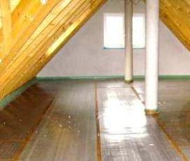 утеплитель под теплый пол водяной - тип 1