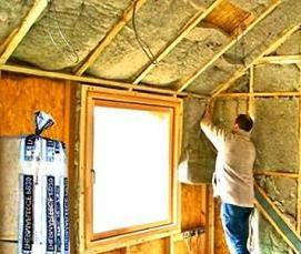 утеплитель внутри помещения - вариант 2