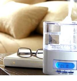 увлажнитель в виде камина с подсветкой воздуха - тип 3