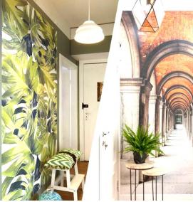 узкие фотообои на стену - модель 1