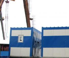 Вагон бытовка из сэндвич панелей - тип 1