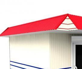 Вагон бытовка из сэндвич панелей - тип 2