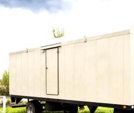 Вагон бытовка на шасси - модель 3