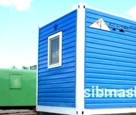 Вагон бытовка на шасси - модель 2