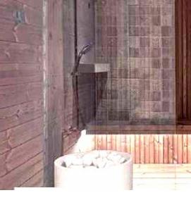 Вагонка из термососны - модель 2