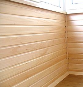 Вагонка на балконе - вариант 2