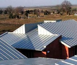 Вальмовая фальцевая кровля - тип 3