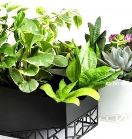 Вазон каскад для цветов - вариант 2