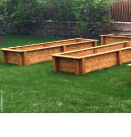 Вазоны белые высокие - тип 1