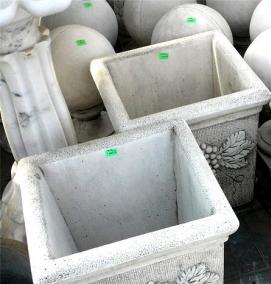 Вазоны из арт бетона - вариант 2