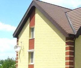 Вентилируемый фасад для частного дома - модель 4