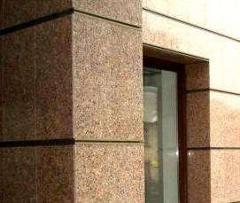 Вентилируемый фасад из камня - тип 3