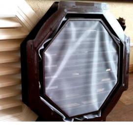 Вентиляционная решетка для чердака фронтонная - вариант 1