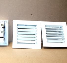 Вентиляционная решетка с клапаном - вариант 4