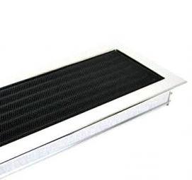 Вентиляционная решетка с козырьком - тип 2