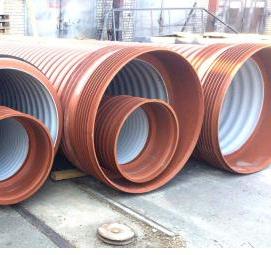 Вентиляционная труба пластиковая круглая - тип 2