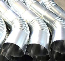 Вентиляционные системы из оцинкованной стали - модель 4