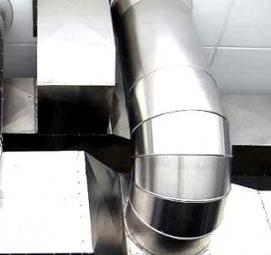 Вентиляционные системы из оцинкованной стали - модель 2