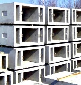 Вентиляционный канал бетонный - модель 4