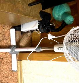 Вентилятор напольный с увлажнителем воздуха - тип 4