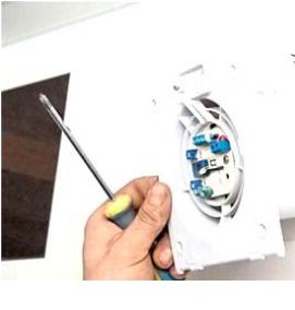 Вентилятор вытяжной для ванной с таймером - модель 1