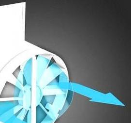 Вентилятор вытяжной в потолок для ванной - вариант 2